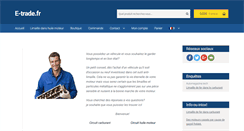 Desktop Screenshot of e-trade.fr